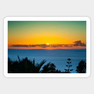 Sunset Tenerife Sticker